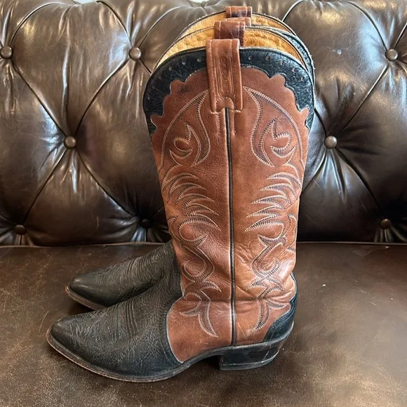 Boulet women’s cowboy boots size 9 - Picture 1 of 6